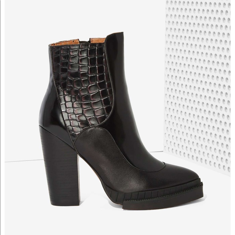 Jeffrey Campbell Impress Leather Boots